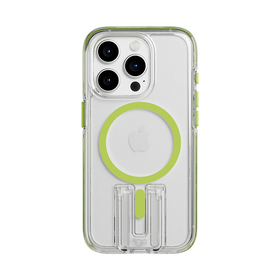 Tech21 EvoCrystal Kick w/MagSafe for iPhone 15 Pro Lime