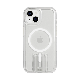 Tech21 EvoCrystal Kick w/MagSafe for iPhone15 Plus White