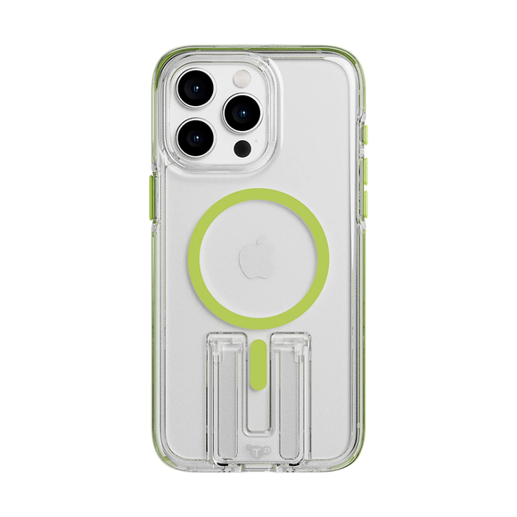Tech21 EvoCrystal Kick w/MagSafe for iPhone 15 Pro Max Lime