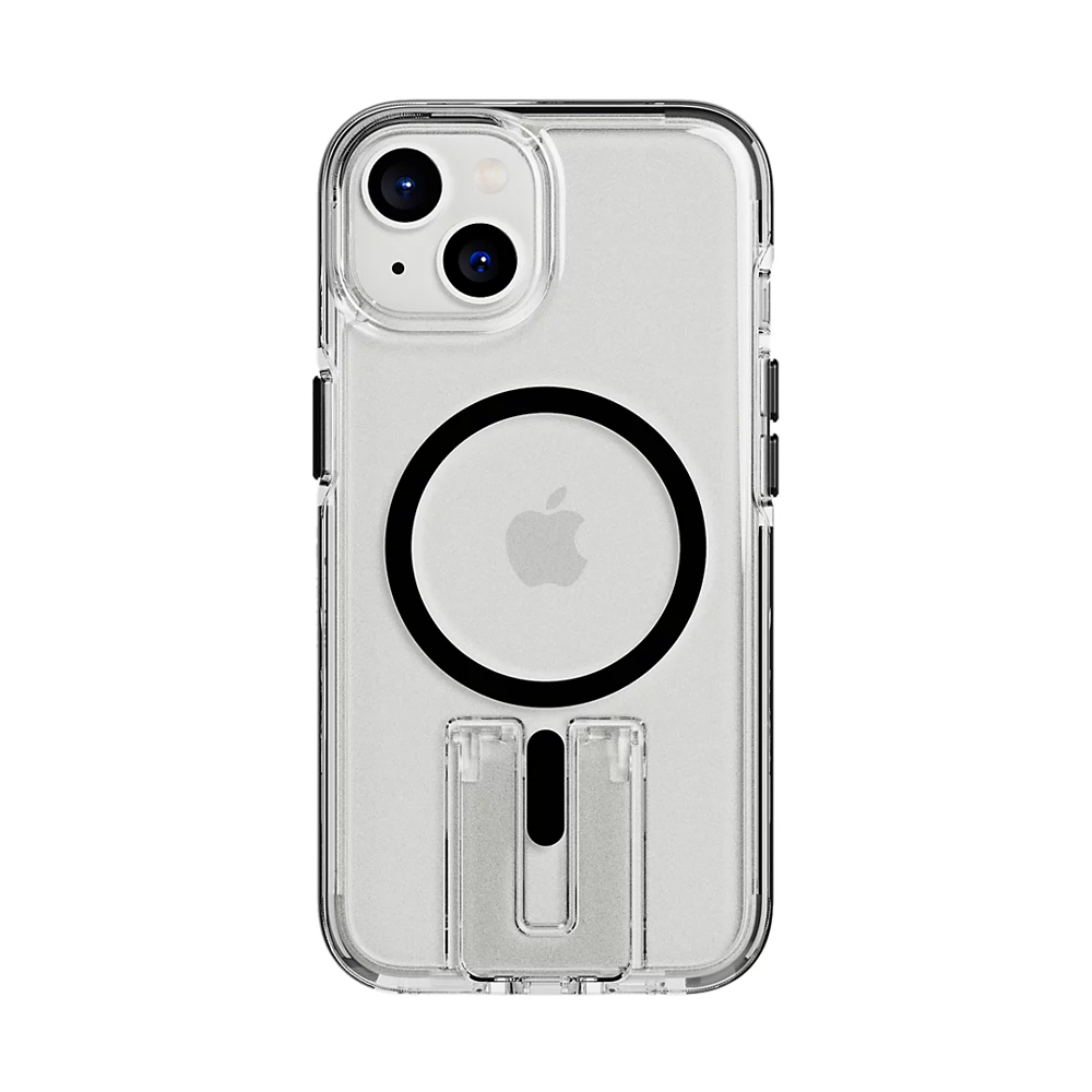 Tech21 EvoCrystal Kick w/MagSafe for iPhone 14 Clear/Black