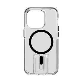 Tech21 EvoCrystal Kick w/MagSafe for iPhone 14 Pro Clear/Black