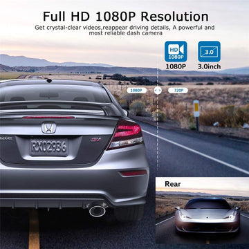 Orskey S680S Dashcam LCD Display