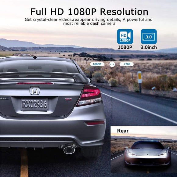 Orskey S680S Dashcam LCD Display