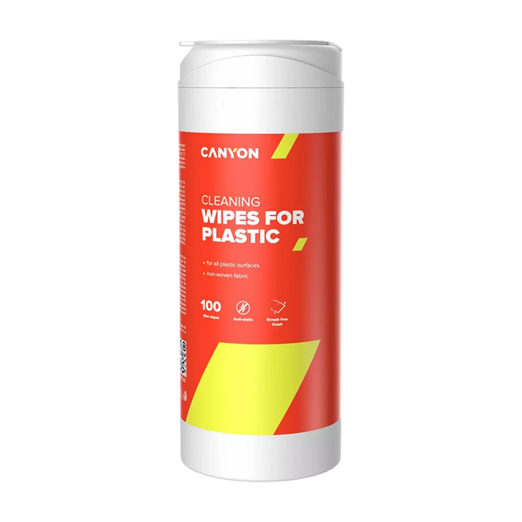 Canyon CCL12 Wipes for Plastic Surfaces 100 pcs