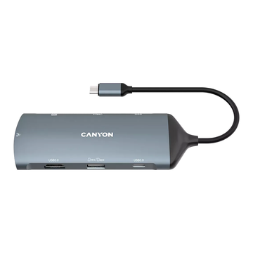 Canyon Hub DS-15 8in1 4k USB-C Dark Grey