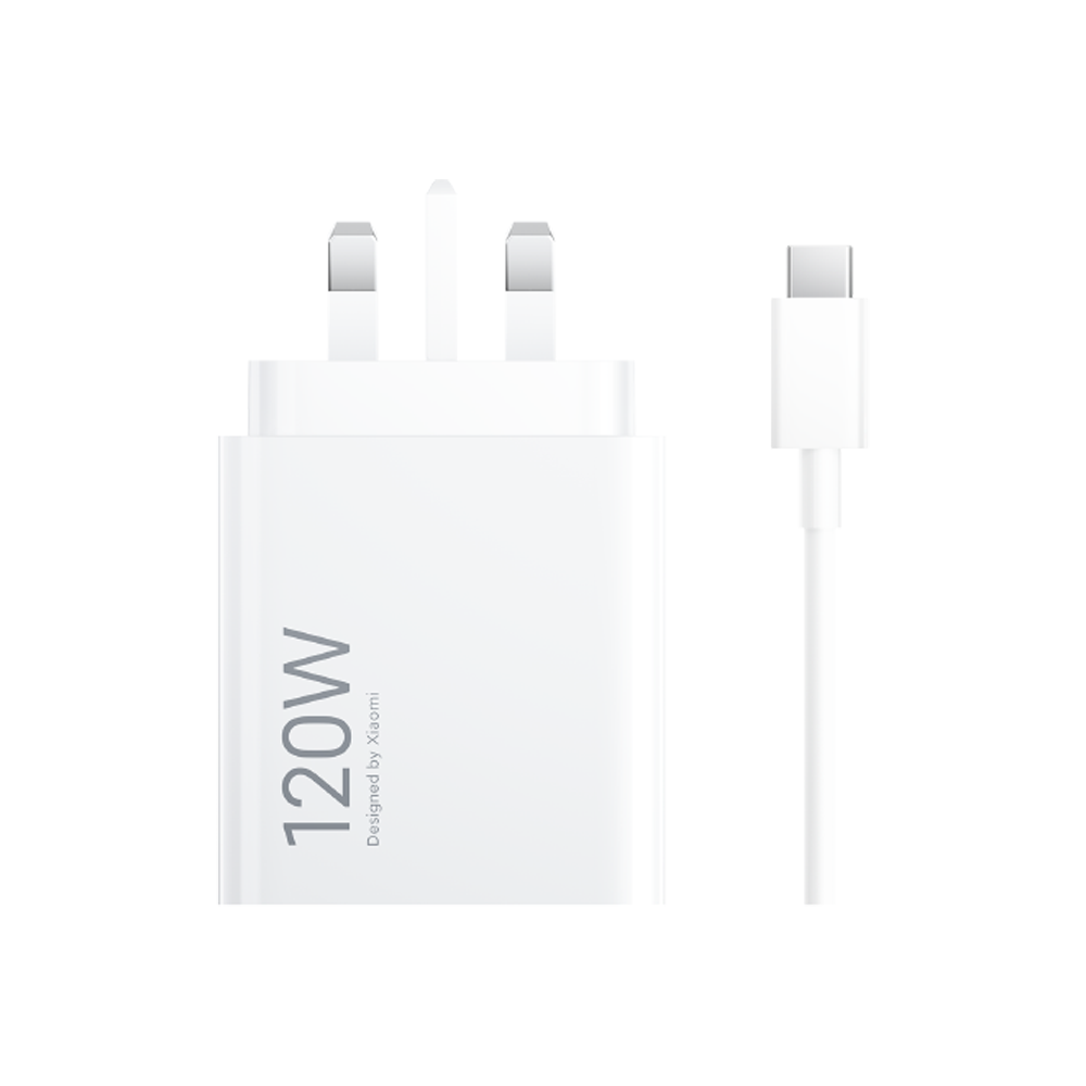 Xiaomi 120W HyperCharge Combo USB/USB-C Cable White