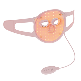 Beautifly Aura Glam PRO LED Light Therapy Collagen Mask-Pink - 0