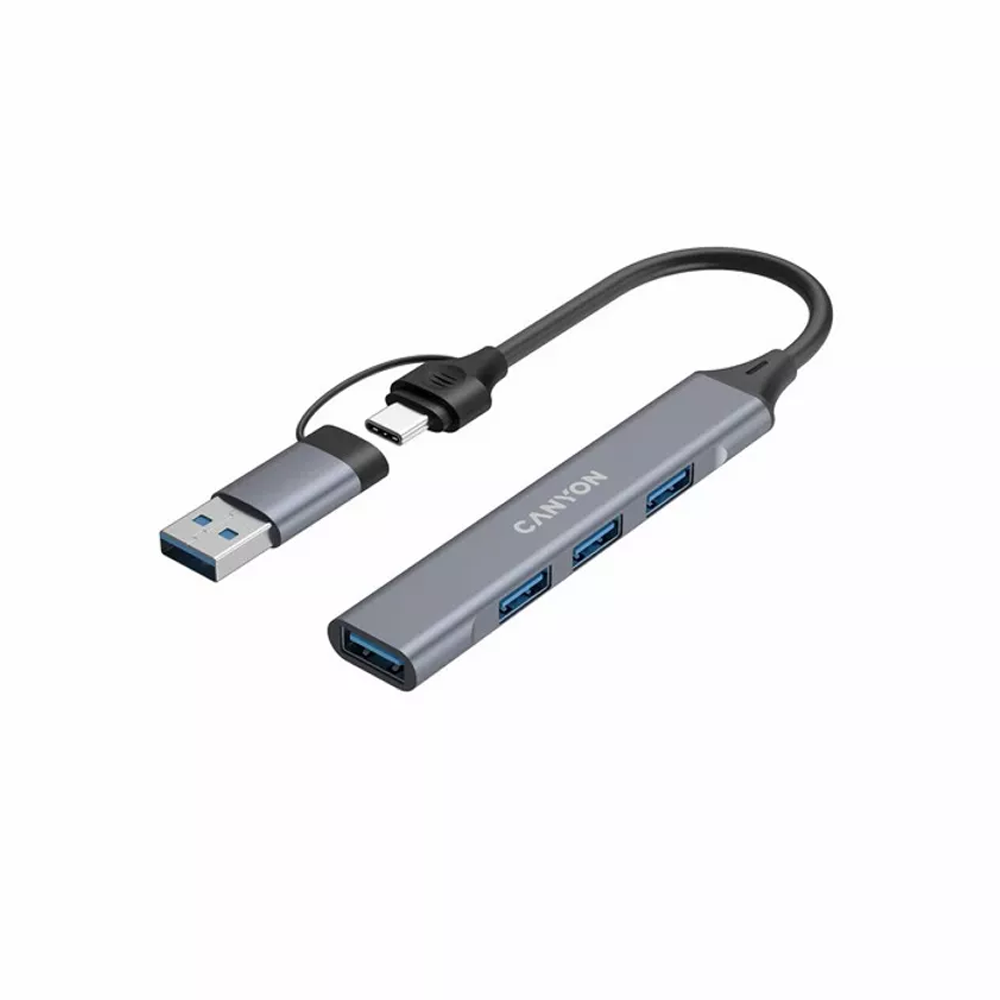 Canyon Hub 4In1 USB-A/C DS-02