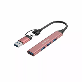 Buy pink Canyon Hub 4In1 USB-A/C DS-02