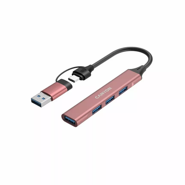 Buy pink Canyon Hub 4In1 USB-A/C DS-02