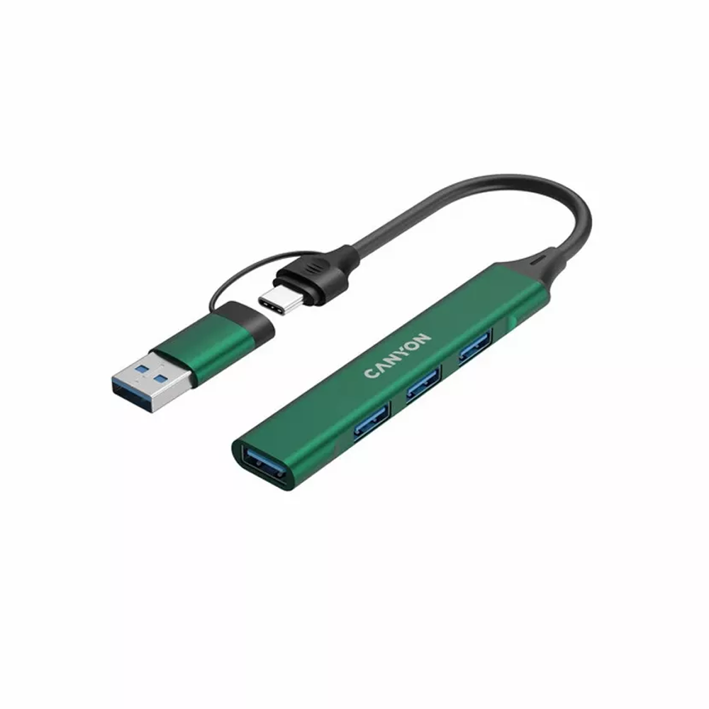 Buy green Canyon Hub 4In1 USB-A/C DS-02
